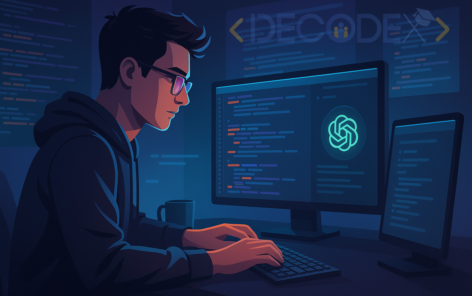 استفاده از هوش مصنوعی در کدنویسی | chatgpt برای کدنویسی | decodex