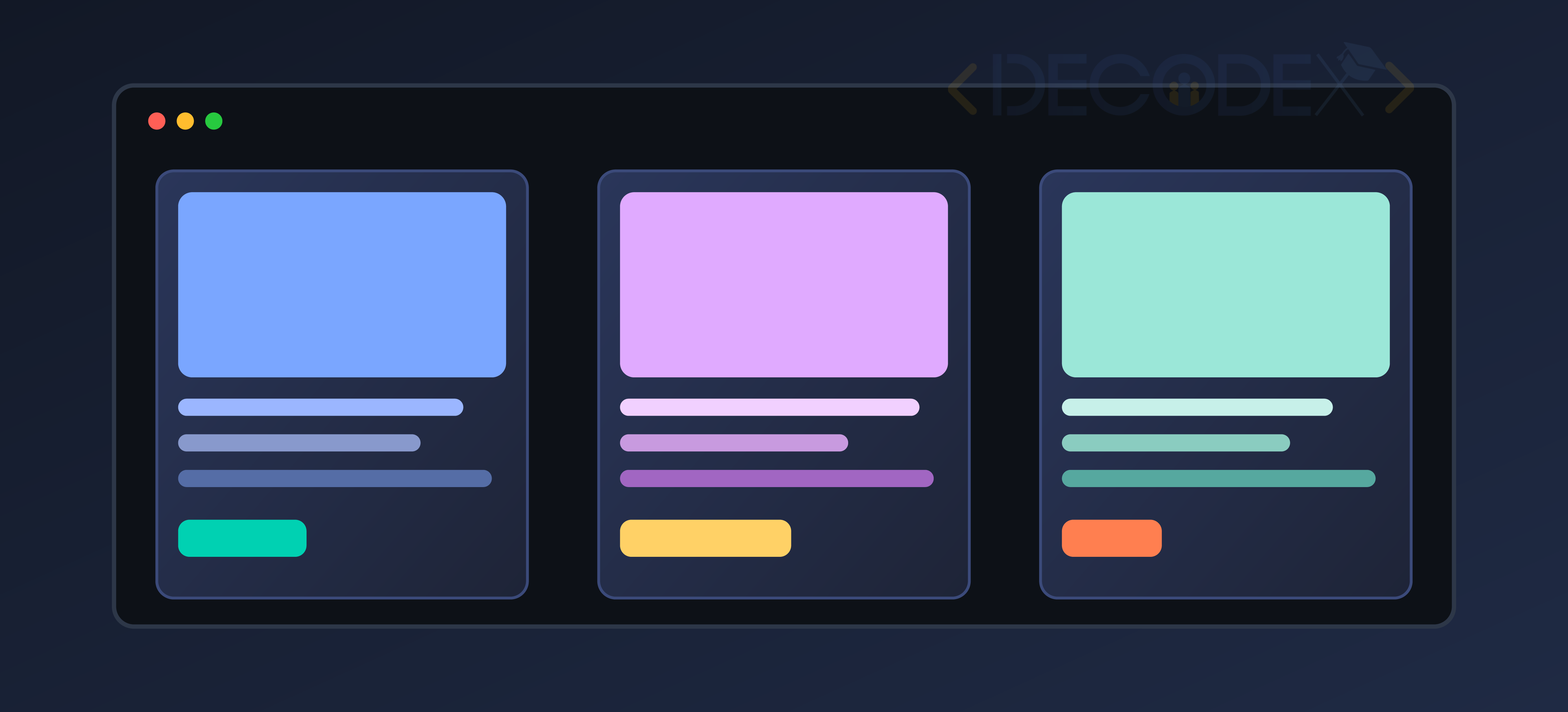 طراحی card های مدرن و ریسپانسیو با Flexbox